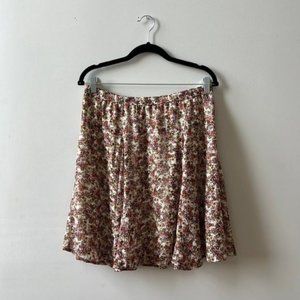 Floral Midi Skirt